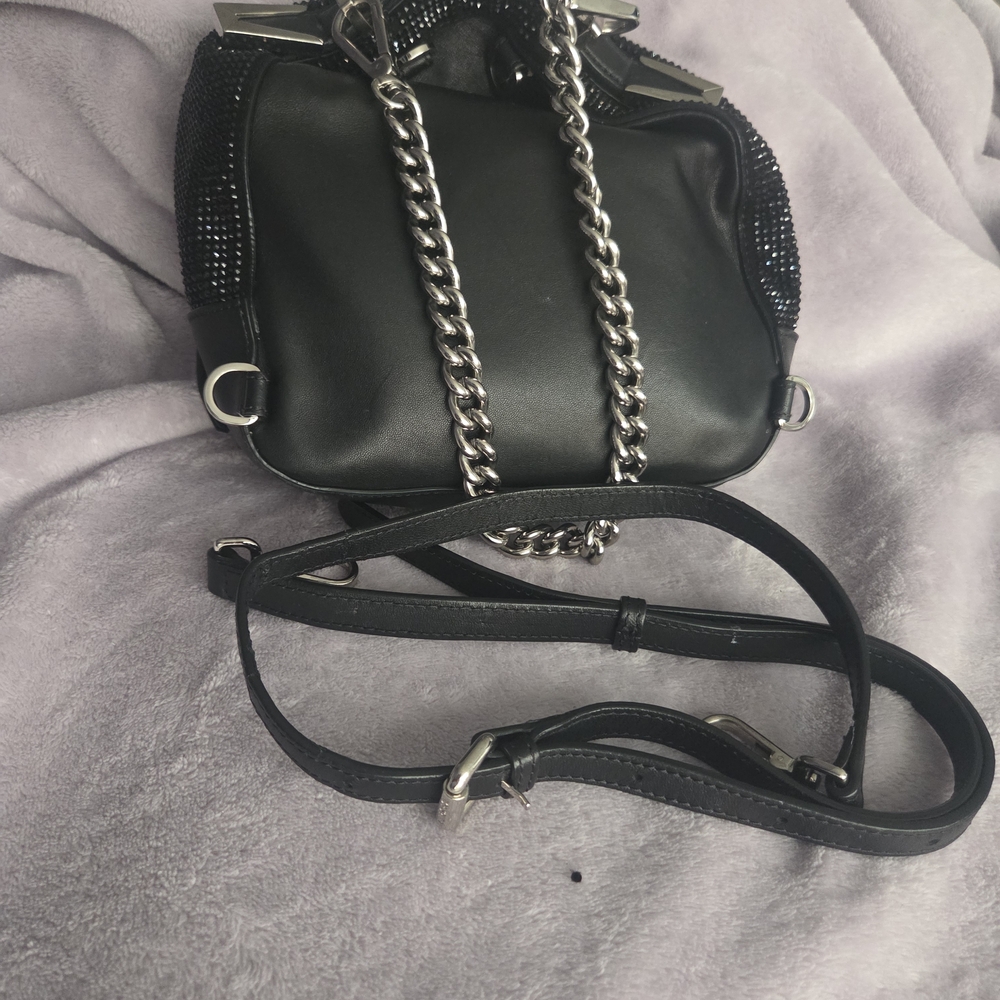 Versace Collection Black Studded Backpack - Picture 7 of 14